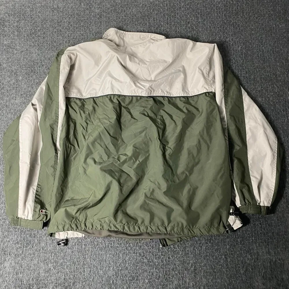 Champion Men's Khaki and Green Jacket